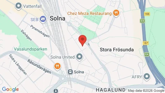 Office spaces for rent i Solna - Photo from Google Street View