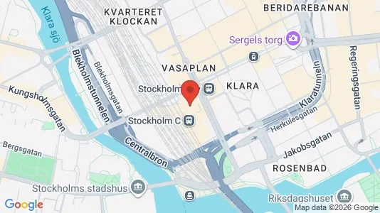 Kontorslokaler för uthyrning i Stockholm Innerstad – Foto från Google Street View