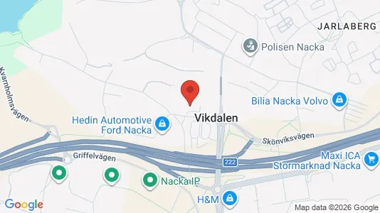 Kontorlokaler til leje i Nacka - Foto fra Google Street View