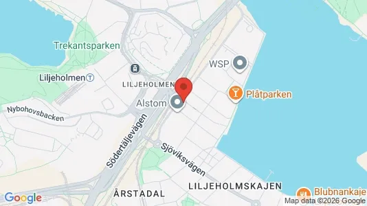 Kontorlokaler til leje i Södermalm - Foto fra Google Street View