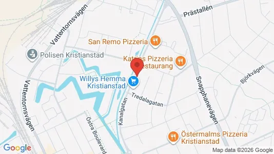 Lokaler til leje i Kristianstad - Foto fra Google Street View