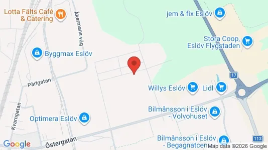 Kontorer til leie i Eslöv – Bilde fra Google Street View