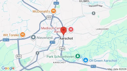 Büros zur Miete i Aarschot – Foto von Google Street View