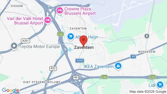 Kontorer til leie i Zaventem – Bilde fra Google Street View
