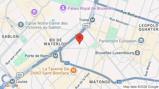 Kantorruimte te huur i Stad Brussel - Foto uit Google Street View