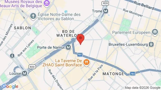 Office spaces for rent i Brussels Elsene - Photo from Google Street View