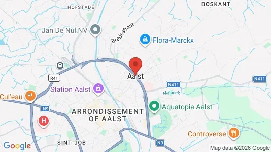 Büros zur Miete i Aalst – Foto von Google Street View
