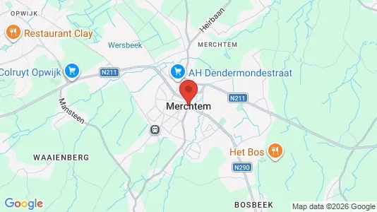Kantorruimte te huur i Merchtem - Foto uit Google Street View