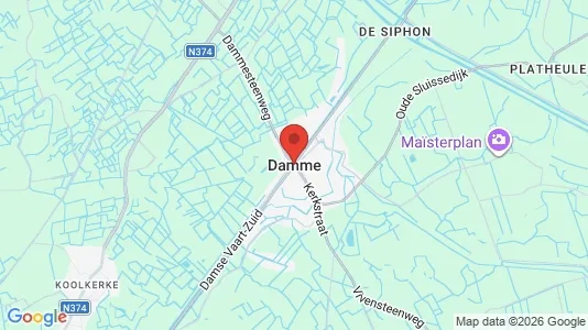 Büros zur Miete i Damme – Foto von Google Street View