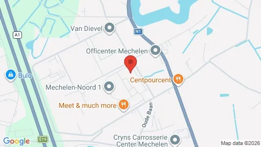 Kontorlokaler til leje i Mechelen - Foto fra Google Street View