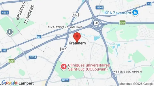 Kantorruimte te huur i Kraainem - Foto uit Google Street View