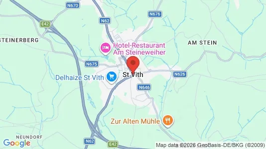 Kontorlokaler til leje i Sankt Vith - Foto fra Google Street View
