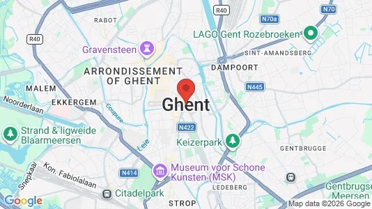 Büros zur Miete i Stad Gent – Foto von Google Street View