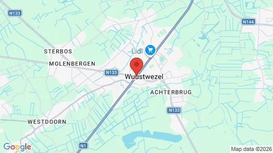 Kontorer til leie i Wuustwezel – Bilde fra Google Street View