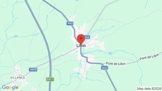 Kontorer til leie i Libin – Bilde fra Google Street View