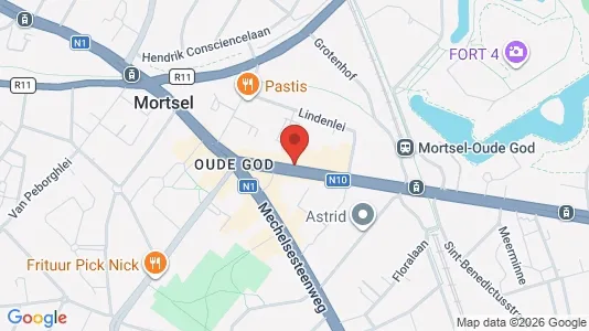 Liikekiinteistöt Vuokrattavana i Mortsel - Kuva Google Street Viewstä