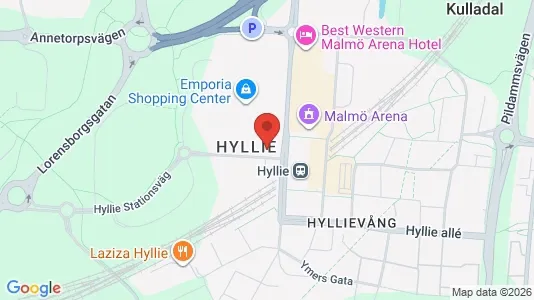 Büros zur Miete i Hyllie – Foto von Google Street View