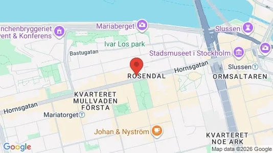 Toimistotilat Vuokrattavana i Södermalm - Kuva Google Street Viewstä
