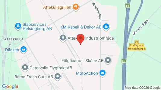 Warehouses for rent i Helsingborg - Photo from Google Street View