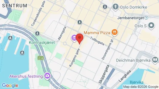 Office spaces for rent i Oslo Sentrum - kort over placeringen