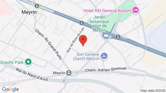 Werkstätte zur Miete i Meyrin – Foto von Google Street View