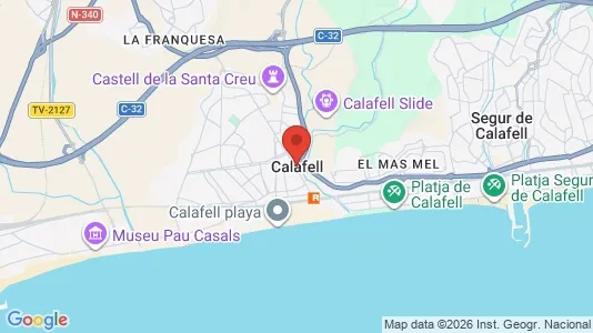 Commercial properties for rent i Calafell - Photo from Google Street View