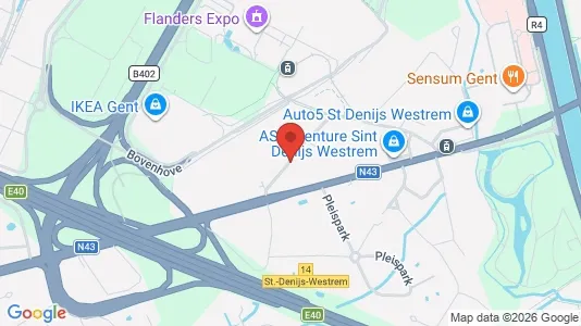 Lokaler til salgs i Brussel Elsene – Bilde fra Google Street View