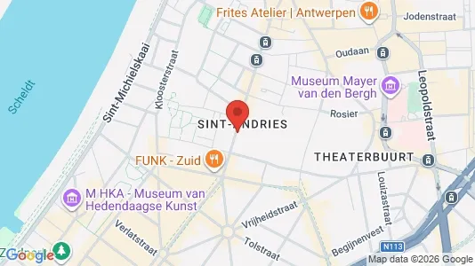 Commercial properties for sale i Stad Antwerp - kort over placeringen