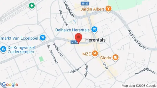 Lokaler til salgs i Herentals – Bilde fra Google Street View