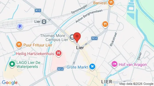 Nieruchomości komercyjne Do wynajęcia i Lier - kort over placeringen