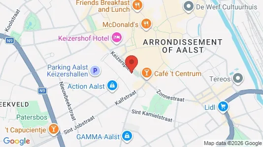 Office spaces for rent i Aalst - Photo from Google Street View