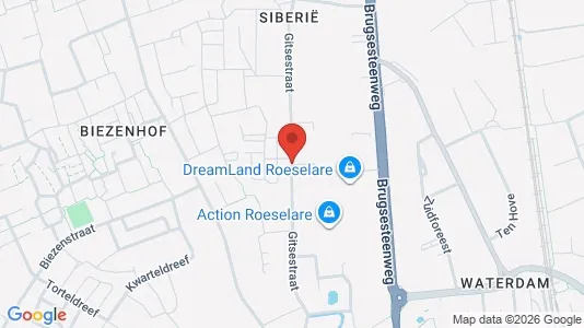 Lokaler til leje i Roeselare - Foto fra Google Street View