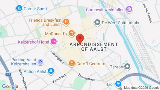 Lokaler til leje i Aalst - Foto fra Google Street View