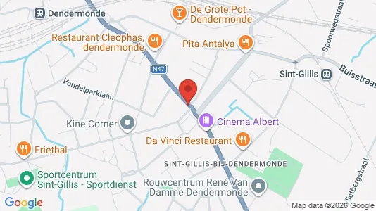 Kontorlokaler til leje i Dendermonde - Foto fra Google Street View