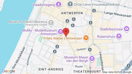 Gewerbeflächen zur Miete i Stad Antwerp – Foto von Google Street View
