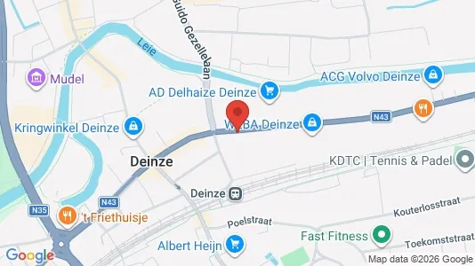 Lokaler til leje i Deinze - Foto fra Google Street View