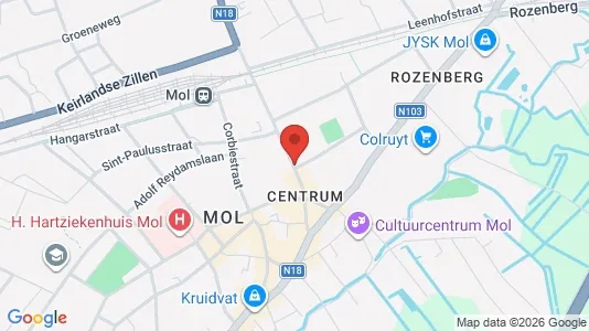 Gewerbeflächen zur Miete i Mol – Foto von Google Street View