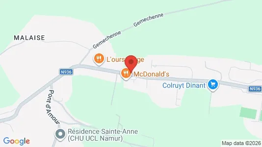 Commercial properties for rent i Dinant - Photo from Google Street View