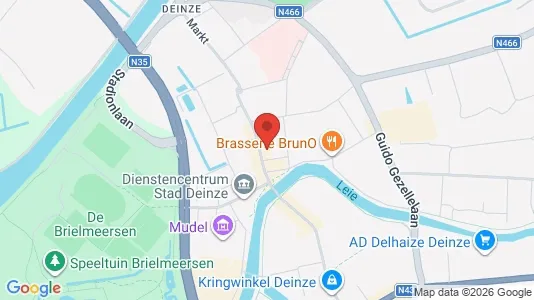 Liikekiinteistöt Vuokrattavana i Deinze - Kuva Google Street Viewstä
