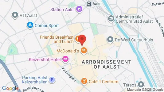 Lokaler til leje i Aalst - Foto fra Google Street View