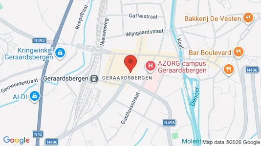 Commercial properties for rent i Geraardsbergen - Photo from Google Street View