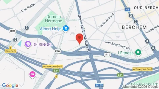 Büros zur Miete i Stad Antwerp – Foto von Google Street View