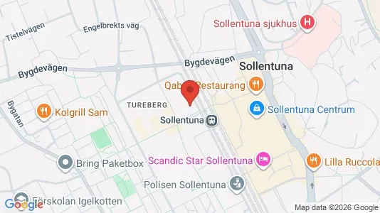 Büros zur Miete i Sollentuna – Foto von Google Street View