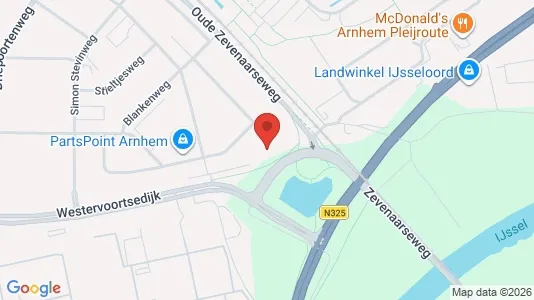 Commercial properties for sale i Arnhem - kort over placeringen