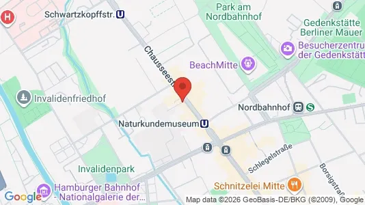 Kontorslokaler för uthyrning i Berlin Mitte – Foto från Google Street View