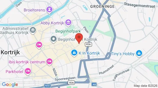 Lokaler til leie i Kortrijk – Bilde fra Google Street View