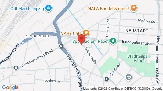 Kontorlokaler til leje i Leipzig - Foto fra Google Street View