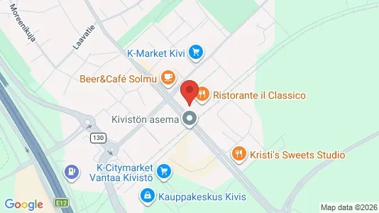 Kontorlokaler til leje i Vantaa - kort over placeringen