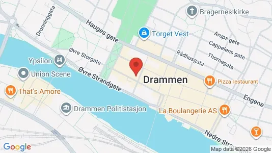 Kontorer til leie i Drammen – Bilde fra Google Street View