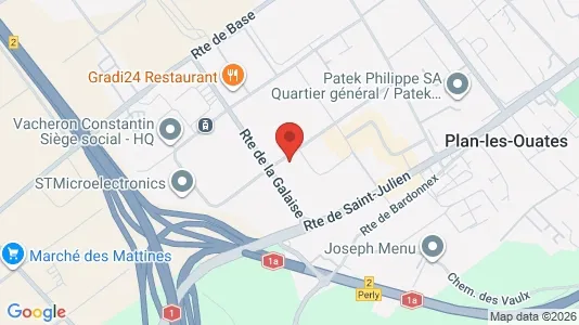 Bedrijfsruimtes te huur i Plan-les-Ouates - Foto uit Google Street View